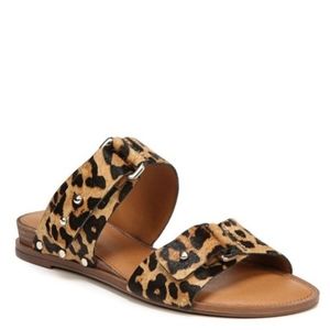Franco Sarto Palomino leopard print sandals